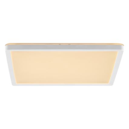 Brilliant - Plafonnier LED dimmable LUMARO LED/18W/230V 3000-6500K 29,3x29,3 cm blanc + télécommande
