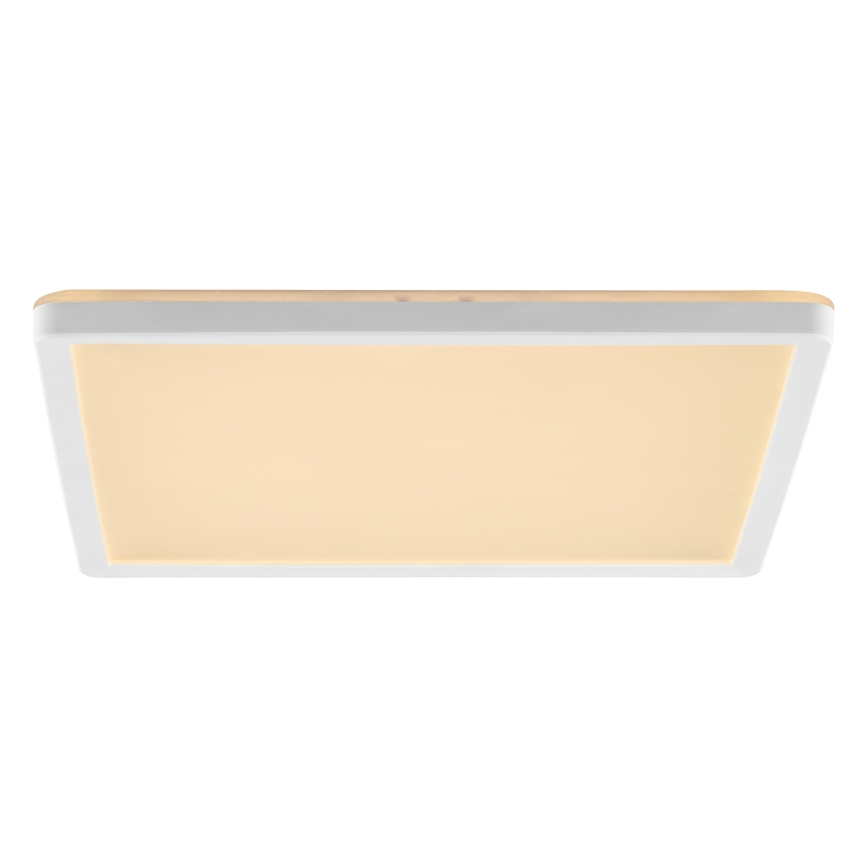 Brilliant - Plafonnier LED dimmable LUMARO LED/18W/230V 3000-6500K 29,3x29,3 cm blanc + télécommande