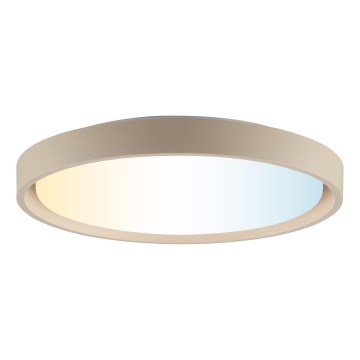 Brilliant - Plafonnier LED dimmable SANOZ LED/24W/230V 3000-6500K Ø 41 cm beige + télécommande