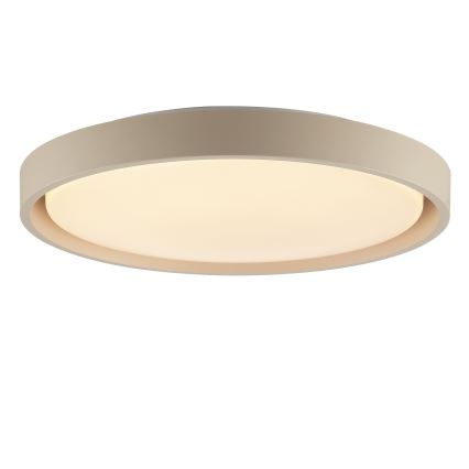 Brilliant - Plafonnier LED dimmable SANOZ LED/24W/230V 3000-6500K Ø 41 cm beige + télécommande