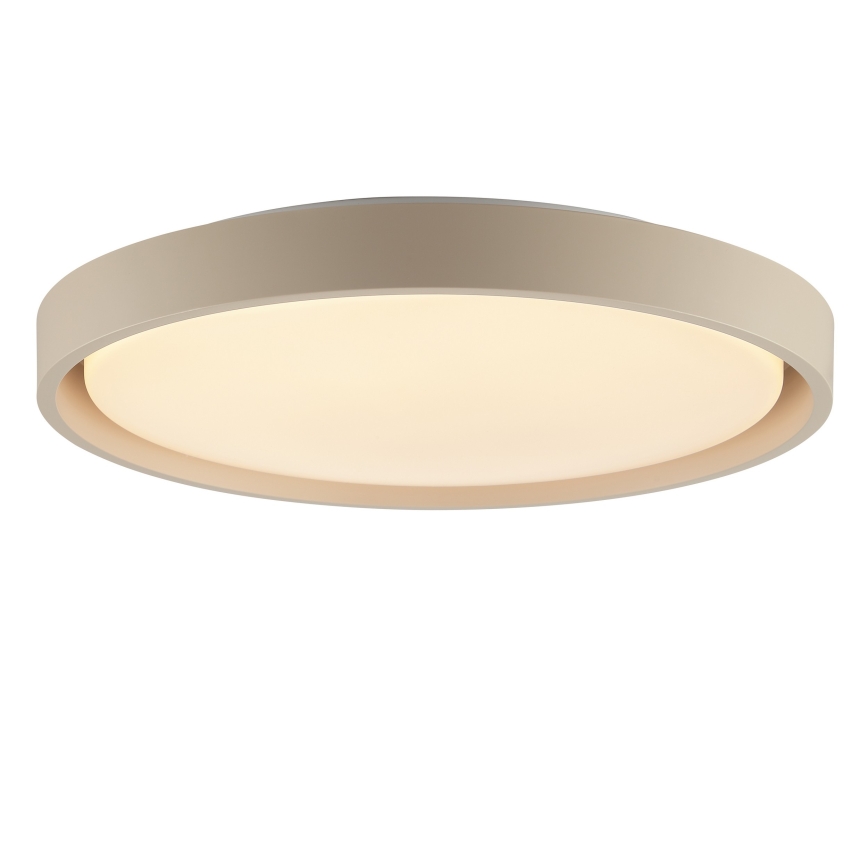 Brilliant - Plafonnier LED dimmable SANOZ LED/24W/230V 3000-6500K Ø 41 cm beige + télécommande