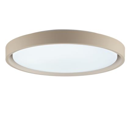 Brilliant - Plafonnier LED dimmable SANOZ LED/24W/230V 3000-6500K Ø 41 cm beige + télécommande