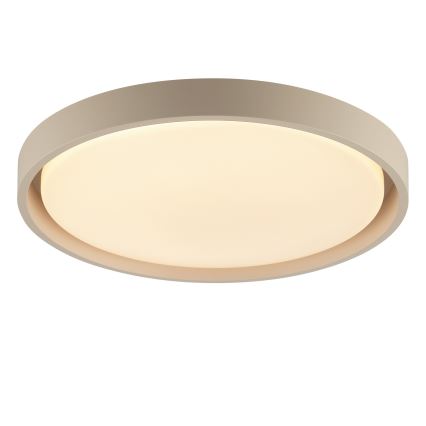 Brilliant - Plafonnier LED dimmable SANOZ LED/24W/230V 3000-6500K Ø 41 cm beige + télécommande