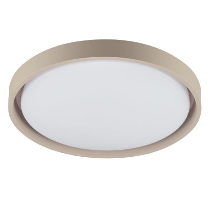 Brilliant - Plafonnier LED dimmable SANOZ LED/24W/230V 3000-6500K Ø 41 cm beige + télécommande