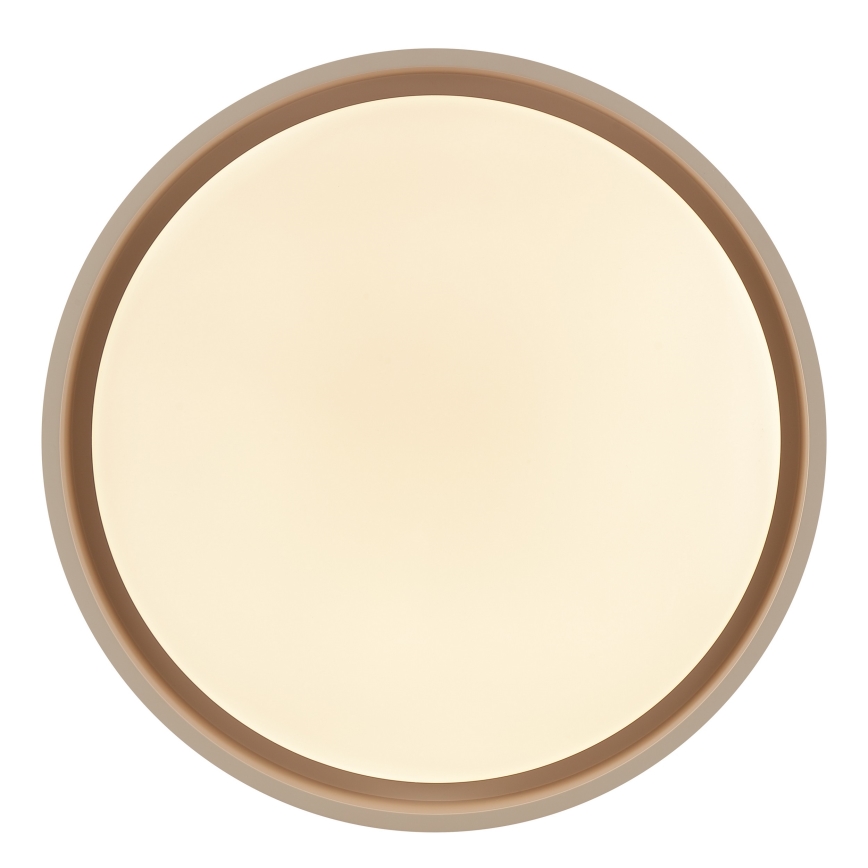 Brilliant - Plafonnier LED dimmable SANOZ LED/24W/230V 3000-6500K Ø 41 cm beige + télécommande