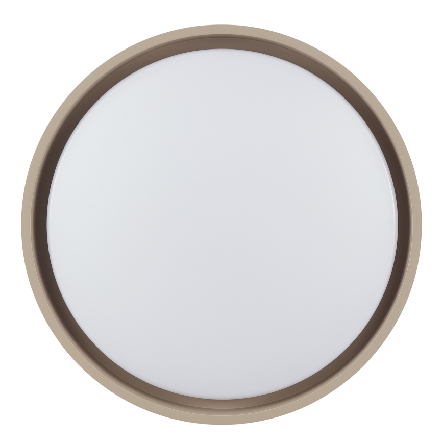 Brilliant - Plafonnier LED dimmable SANOZ LED/24W/230V 3000-6500K Ø 41 cm beige + télécommande