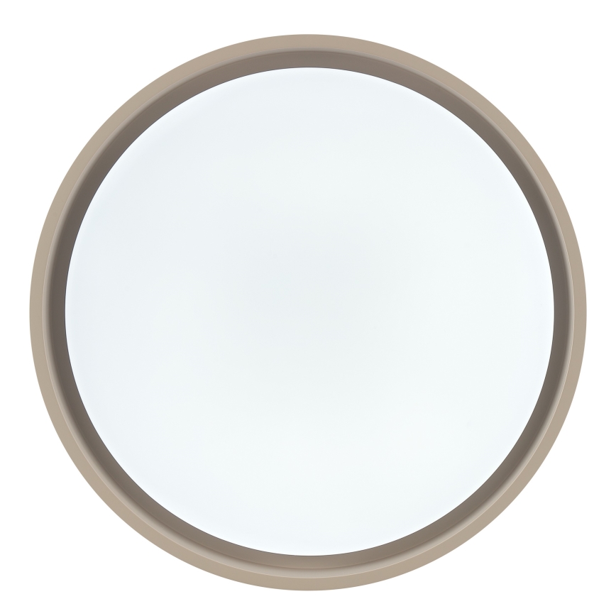 Brilliant - Plafonnier LED dimmable SANOZ LED/24W/230V 3000-6500K Ø 41 cm beige + télécommande