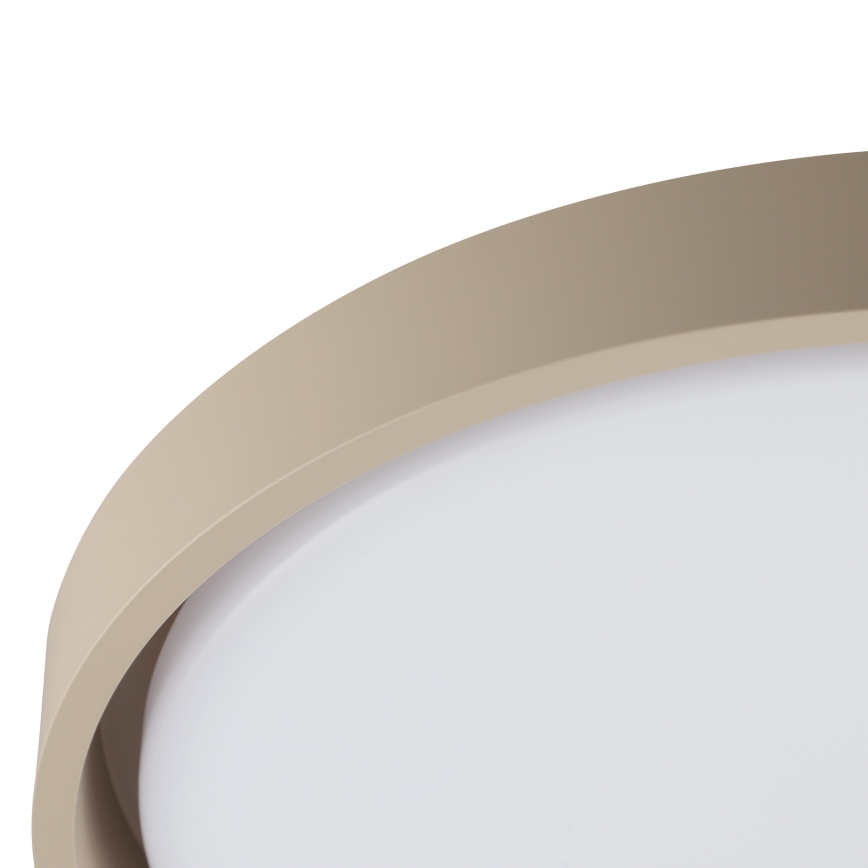 Brilliant - Plafonnier LED dimmable SANOZ LED/24W/230V 3000-6500K Ø 41 cm beige + télécommande