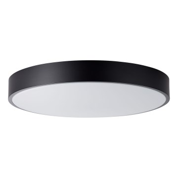 Brilliant - Plafonnier LED dimmable SLIMLINE LED/60W/230V 3000-6500K Ø 49 cm noir + télécommande