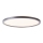 Brilliant - Plafonnier LED dimmable SORELL LED/18W/230V 3000-6500K Ø 29 cm noir + télécommande