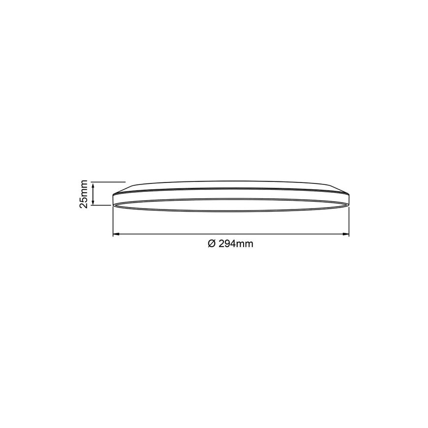 Brilliant - Plafonnier LED dimmable SORELL LED/18W/230V 3000-6500K Ø 29 cm blanc + télécommande