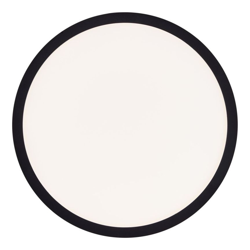 Brilliant - Plafonnier LED dimmable SORELL LED/18W/230V 3000-6500K Ø 29 cm noir + télécommande