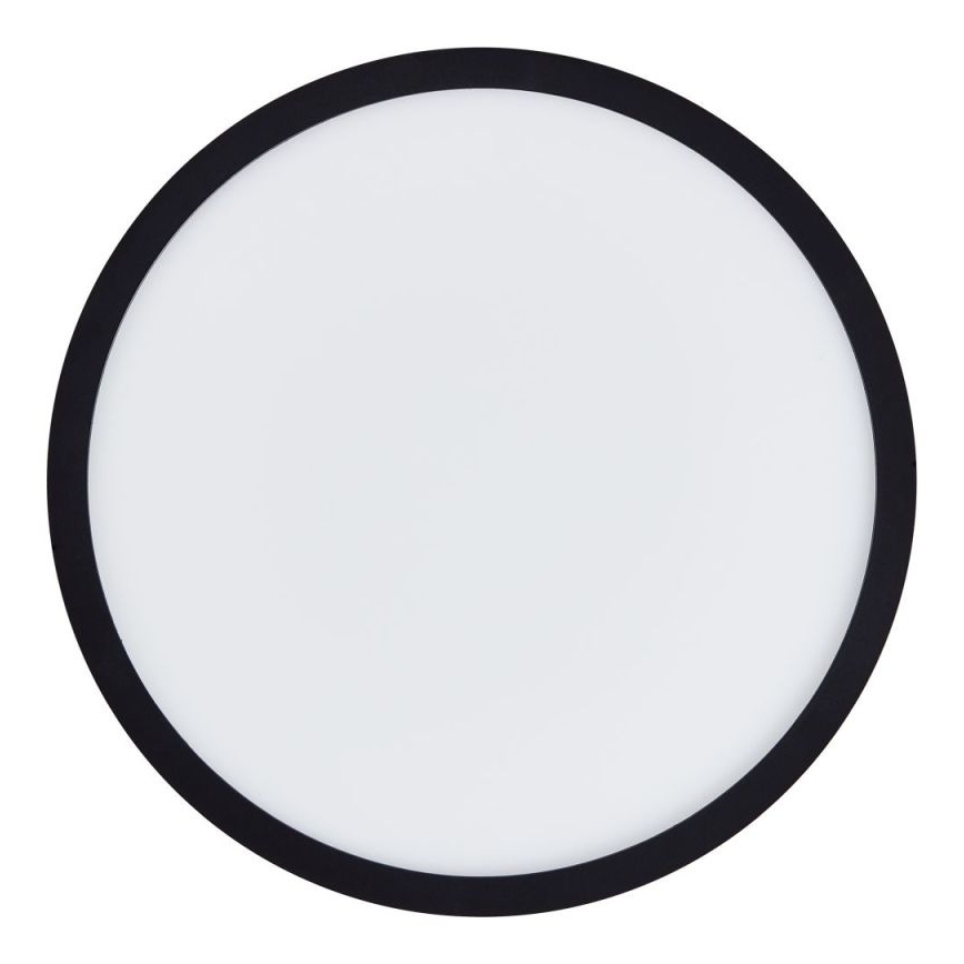 Brilliant - Plafonnier LED dimmable SORELL LED/18W/230V 3000-6500K Ø 29 cm noir + télécommande