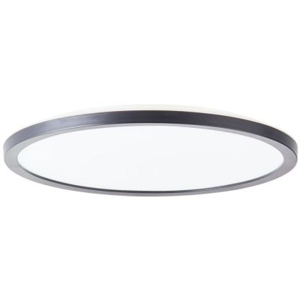 Brilliant - Plafonnier LED dimmable SORELL LED/18W/230V 3000-6500K Ø 29 cm noir + télécommande