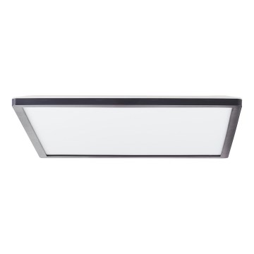Brilliant - Plafonnier LED dimmable SORELL LED/24/230V 3000-6500K 42x42 cm noir + télécommande