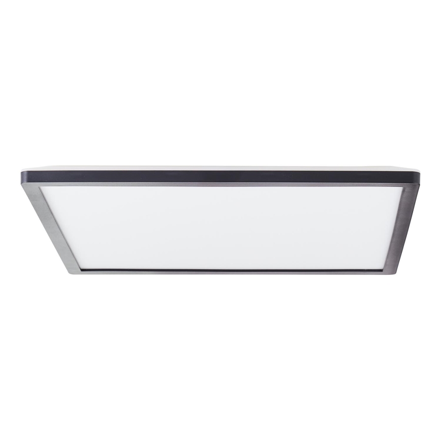 Brilliant - Plafonnier LED dimmable SORELL LED/24/230V 3000-6500K 42x42 cm noir + télécommande