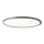 Brilliant - Plafonnier LED dimmable SORELL LED/24W/230V 3000-6500K Ø 42 cm noir + télécommande