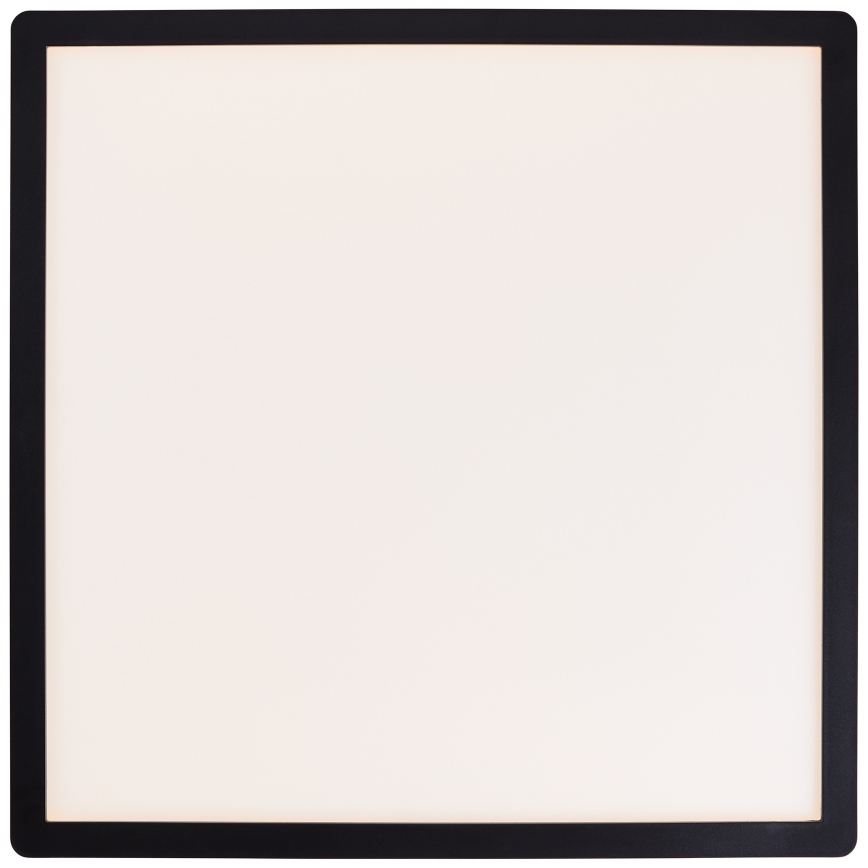Brilliant - Plafonnier LED dimmable SORELL LED/24/230V 3000-6500K 42x42 cm noir + télécommande