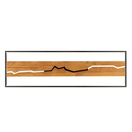 Brilliant - Plafonnier LED dimmable THUNDER LED/42W/230V, finition pin