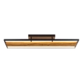 Brilliant - Plafonnier LED dimmable THUNDER LED/42W/230V, finition pin