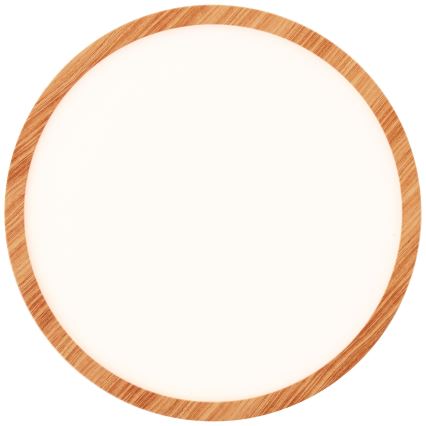 Brilliant - Plafonnier LED dimmable TUCO LED/20W/230V Ø 29,5 cm blanc/beige