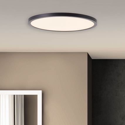 Brilliant - Plafonnier LED dimmable TUCO LED/20W/230V Ø 29,5 cm noir