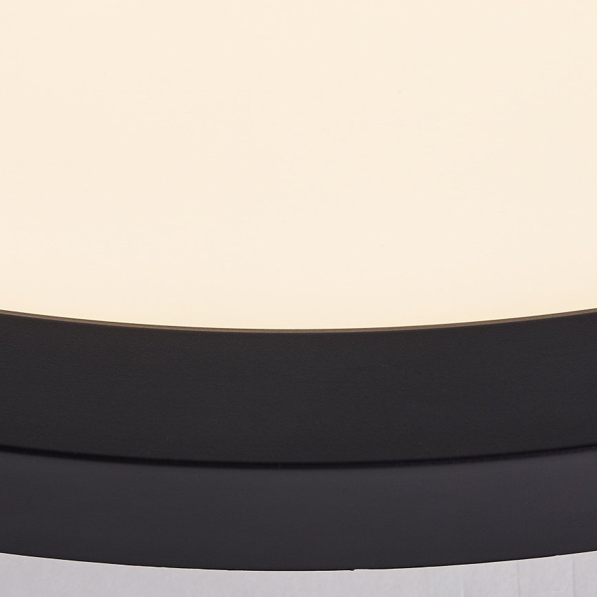 Brilliant - Plafonnier LED dimmable TUCO LED/20W/230V Ø 29,5 cm noir
