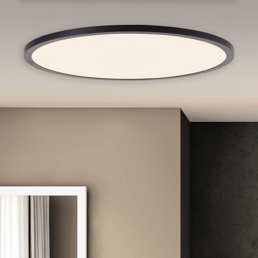 Brilliant - Luminaire de plafond LED dimmable TUCO LED/33W/230V 3000-6500K diam. 50 cm noir + télécommande