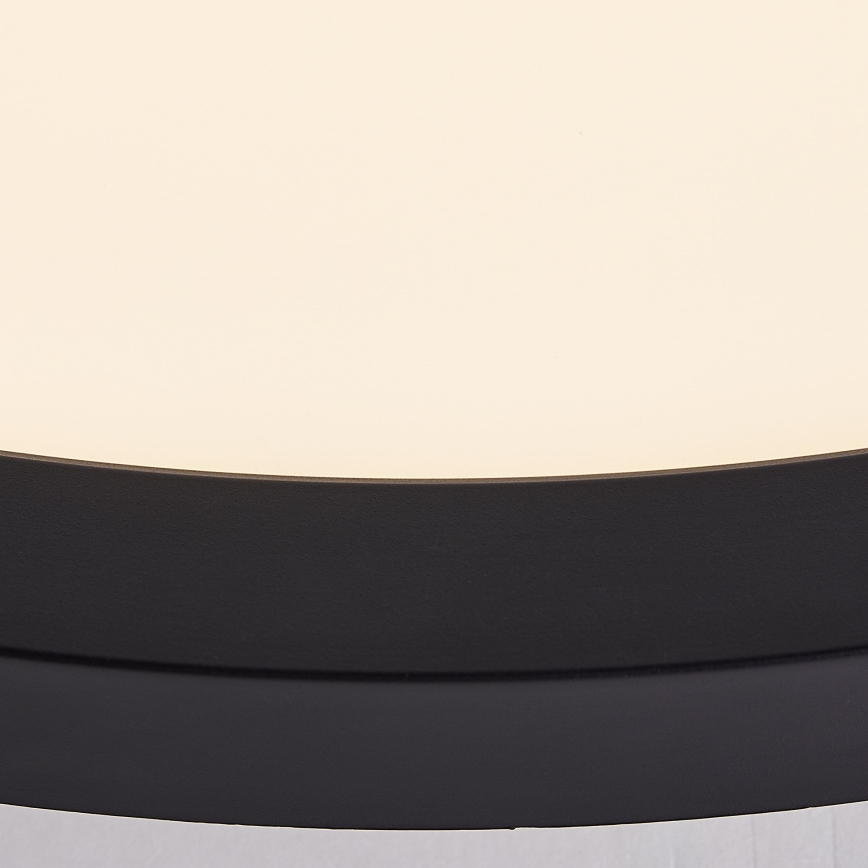 Brilliant - Luminaire de plafond LED dimmable TUCO LED/33W/230V 3000-6500K diam. 50 cm noir + télécommande