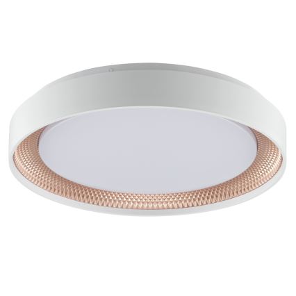 Brilliant - Plafonnier LED dimmable WALDO LED/24W/230V 3000-6500K Ø 38,5 cm blanc/or rose + télécommande