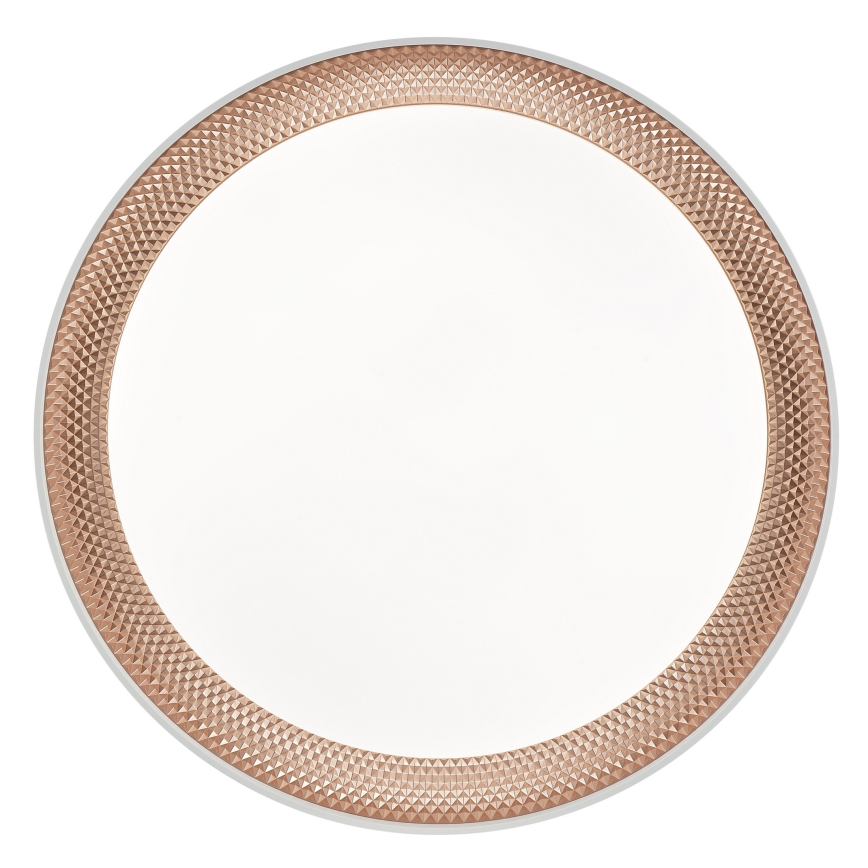 Brilliant - Plafonnier LED dimmable WALDO LED/24W/230V 3000-6500K Ø 38,5 cm blanc/or rose + télécommande