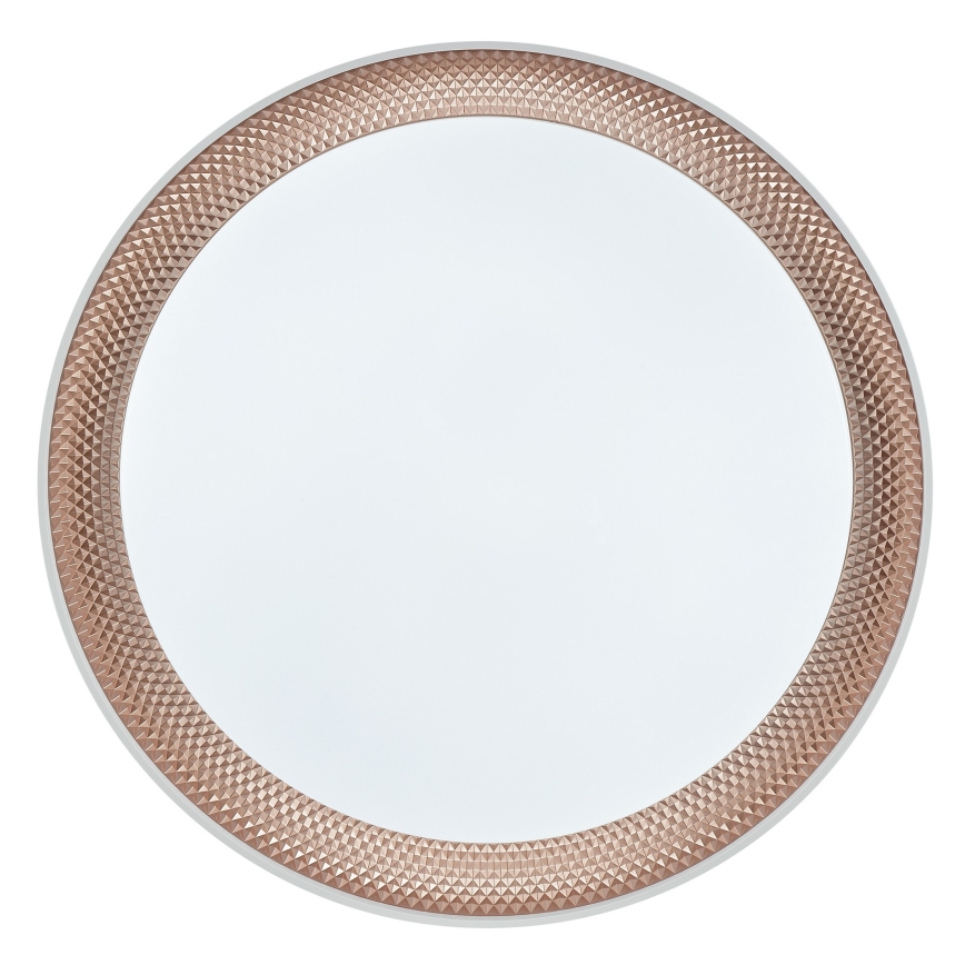 Brilliant - Plafonnier LED dimmable WALDO LED/24W/230V 3000-6500K Ø 38,5 cm blanc/or rose + télécommande