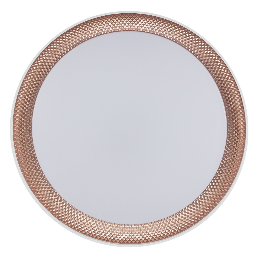 Brilliant - Plafonnier LED dimmable WALDO LED/24W/230V 3000-6500K Ø 38,5 cm blanc/or rose + télécommande