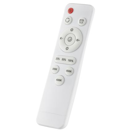 Brilliant - Plafonnier LED dimmable WALDO LED/24W/230V 3000-6500K Ø 38,5 cm blanc/or rose + télécommande