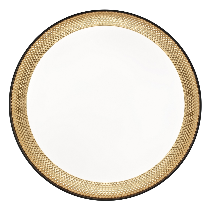 Brilliant - Plafonnier LED dimmable WALDO LED/24W/230V 3000-6500K Ø 38,5 cm noir/doré + télécommande