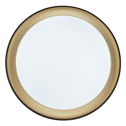 Brilliant - Plafonnier LED dimmable WALDO LED/24W/230V 3000-6500K Ø 38,5 cm noir/doré + télécommande