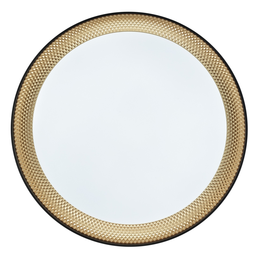 Brilliant - Plafonnier LED dimmable WALDO LED/24W/230V 3000-6500K Ø 38,5 cm noir/doré + télécommande