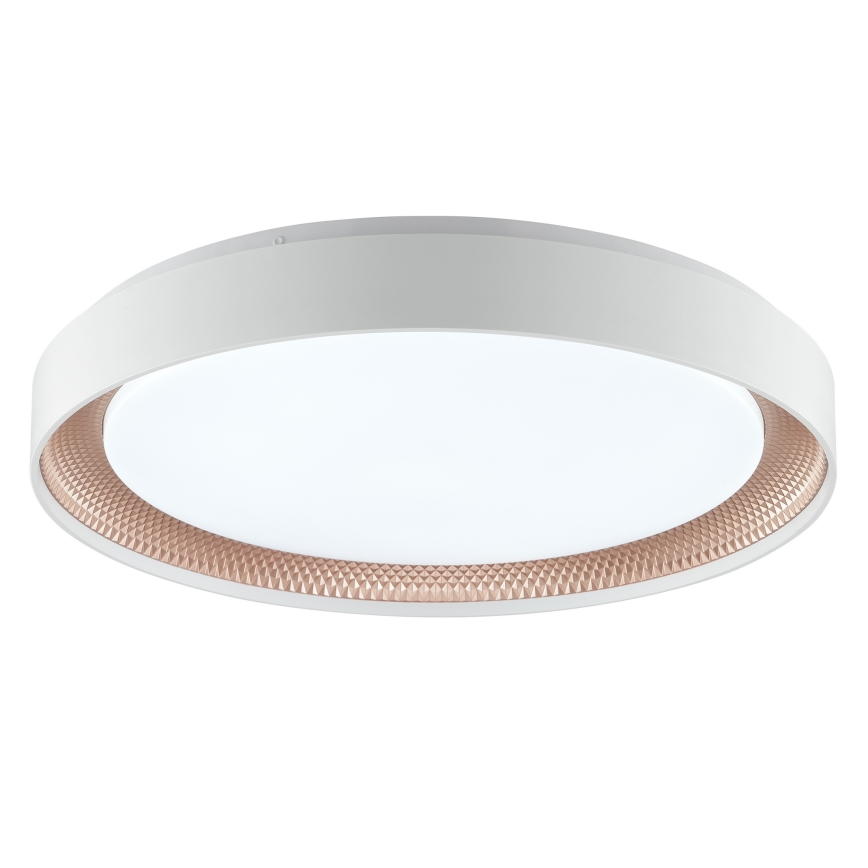 Brilliant - Plafonnier LED dimmable WALDO LED/36W/230V 3000-6500K Ø 48,5 cm blanc/or rose + télécommande