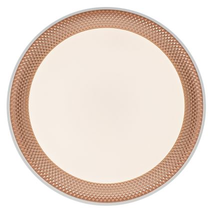 Brilliant - Plafonnier LED dimmable WALDO LED/36W/230V 3000-6500K Ø 48,5 cm blanc/or rose + télécommande
