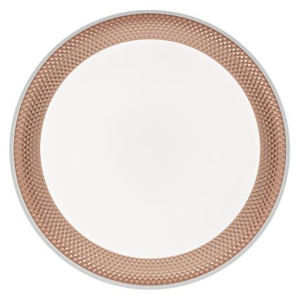 Brilliant - Plafonnier LED dimmable WALDO LED/36W/230V 3000-6500K Ø 48,5 cm blanc/or rose + télécommande