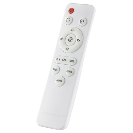 Brilliant - Plafonnier LED dimmable WALDO LED/36W/230V 3000-6500K Ø 48,5 cm noir/doré + télécommande