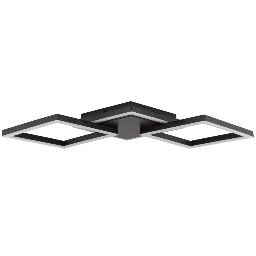 Brilliant - Plafonnier LED JORVIC LED/21W/230V 28x61,5 cm noir
