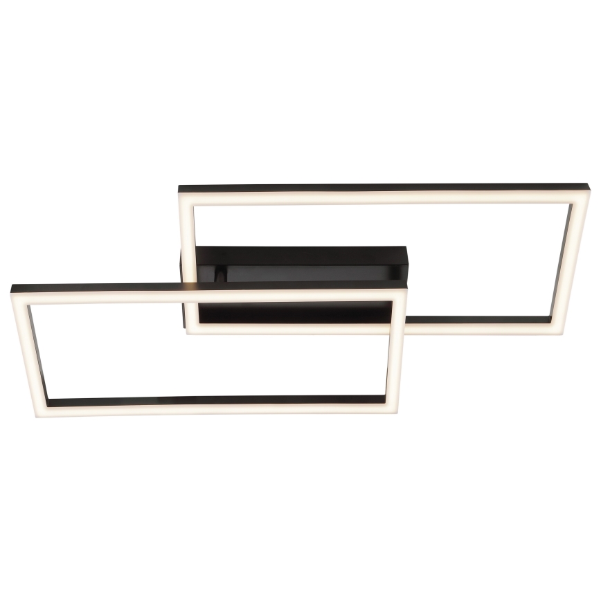 Brilliant - Plafonnier LED JORVIC LED/21W/230V 29x60 cm noir