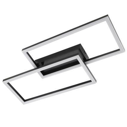 Brilliant - Plafonnier LED JORVIC LED/21W/230V 29x60 cm noir