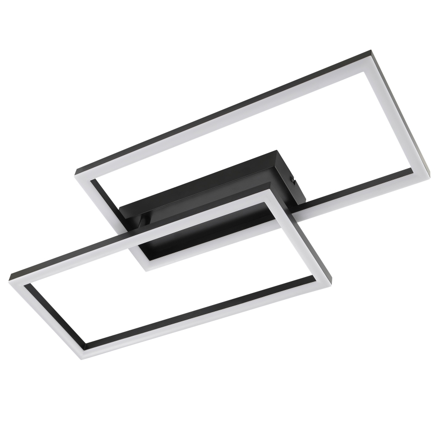 Brilliant - Plafonnier LED JORVIC LED/21W/230V 29x60 cm noir