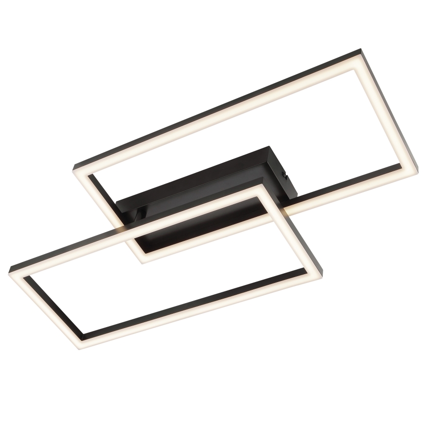 Brilliant - Plafonnier LED JORVIC LED/21W/230V 29x60 cm noir