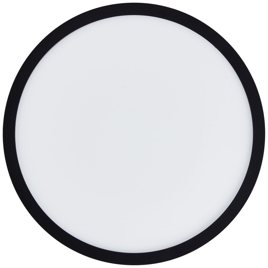 Brilliant - Plafonnier LED MILTON LED/18W/230V Ø 29,3 cm noir