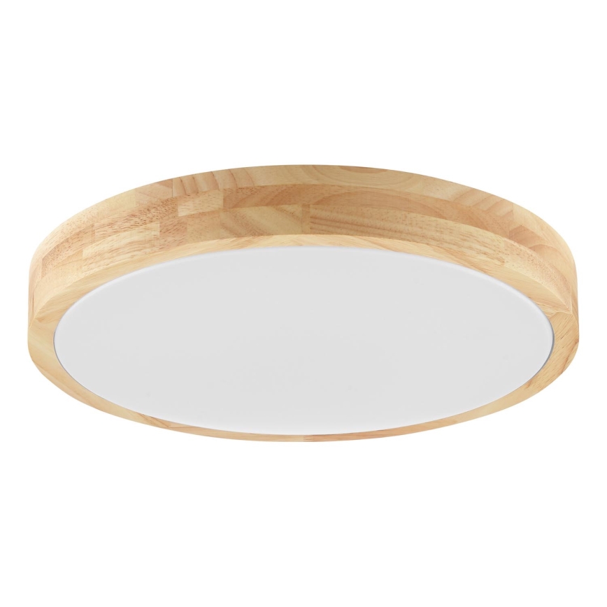 Brilliant - Plafonnier LED pour salle de bains MOREEN LED/18W/230V 2700/4000/6500K Ø 34 cm IP44 en hévéa
