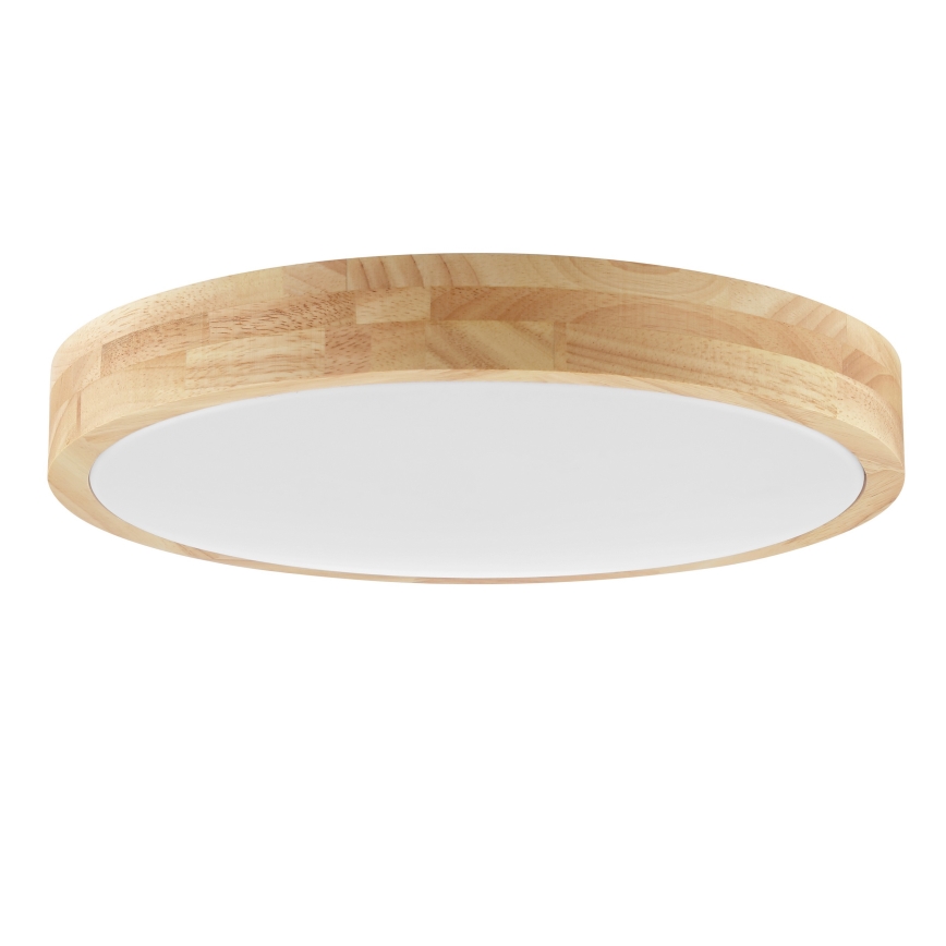 Brilliant - Plafonnier LED pour salle de bains MOREEN LED/18W/230V 2700/4000/6500K Ø 34 cm IP44 en hévéa