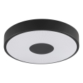 Brilliant - Plafonnier LED RAKIN LED/18W/230V Ø 33,5 cm noir